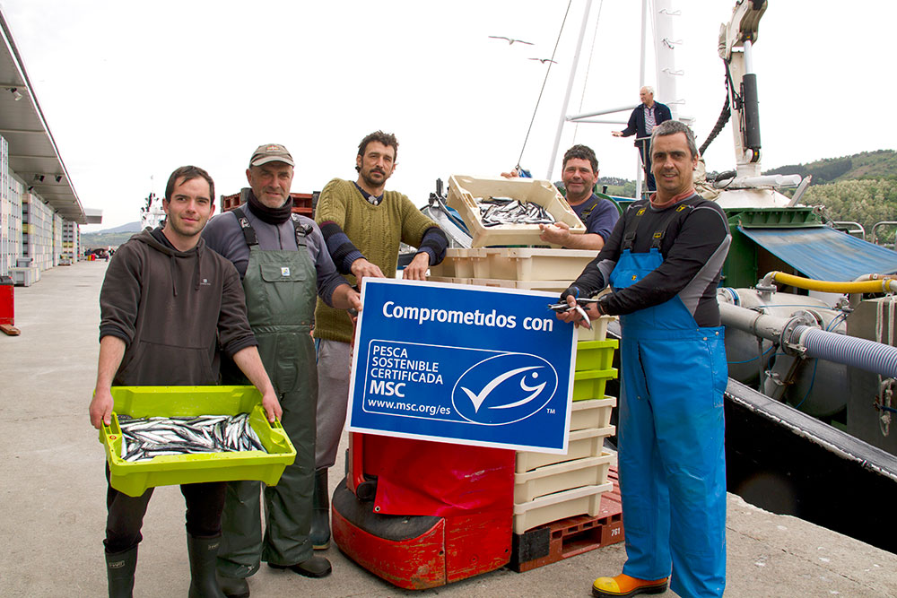 Pesca sostenible certificada MSC