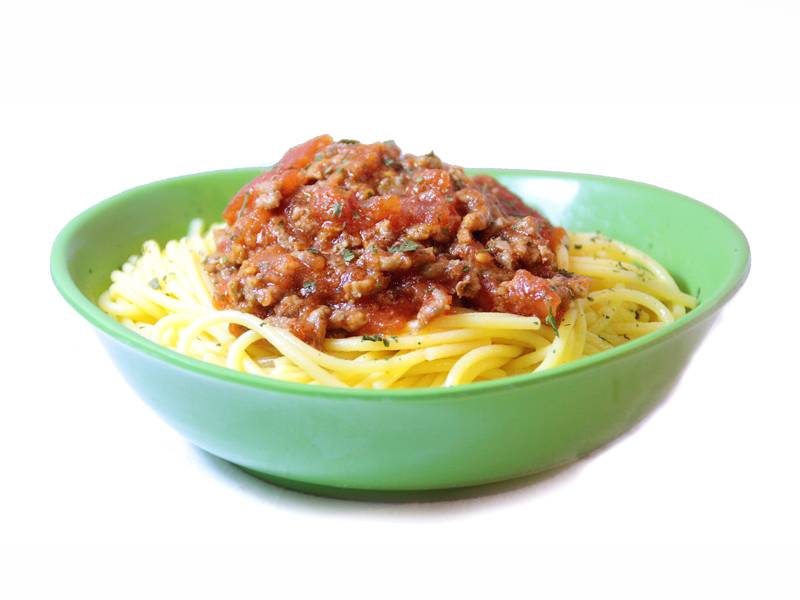 Espaguetis a la boloñesa EROSKI basic