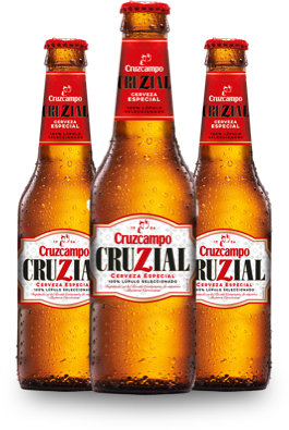 Cerveza Cruzial CRUZCAMPO pack 6x25 cl