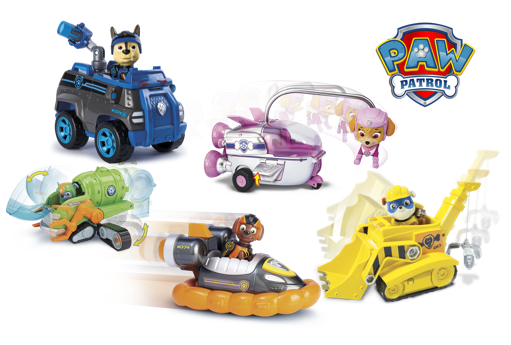 Vehículo básico con figura: Original, Sea Patroller o Mission Paw