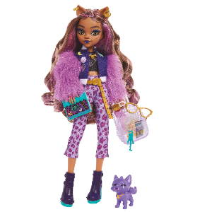 Clawdeen Wolf  harrigarria panpina- MONSTER HIGH