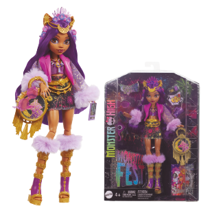 Monster fest Clawdeen Wolf panpina - MONSTER HIGH