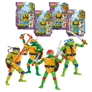 Irudi eraldagarriak - TORTUGAS NINJA