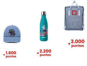 Regalos que puedes llevarte con los Puntos Travel Club