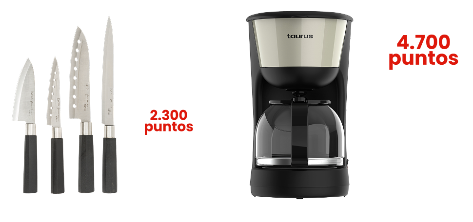 Regalos que puedes llevarte con los Puntos Travel Club