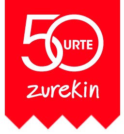 50 urte zurekin