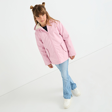 Parka forrada pelo suave