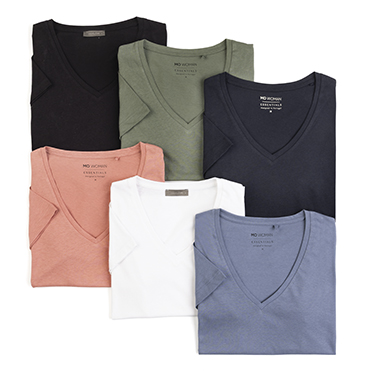 Camiseta manga corta básica mujer