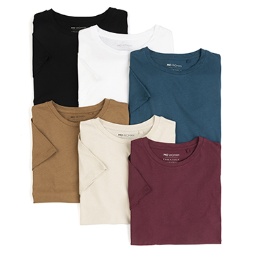 Camiseta manga corta básica mujer