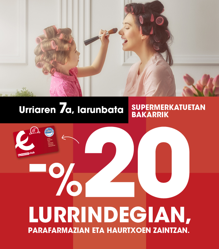 Lurrindegiko eta parafarmaziako eskaintzaka