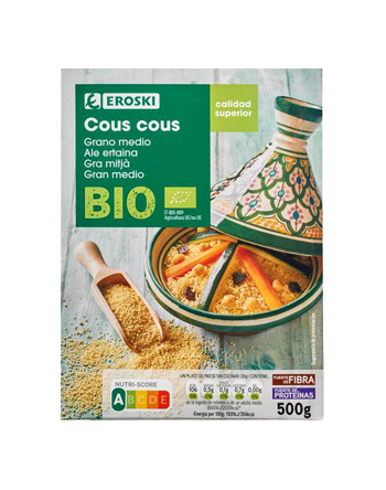 Cous cous Eroski BIO