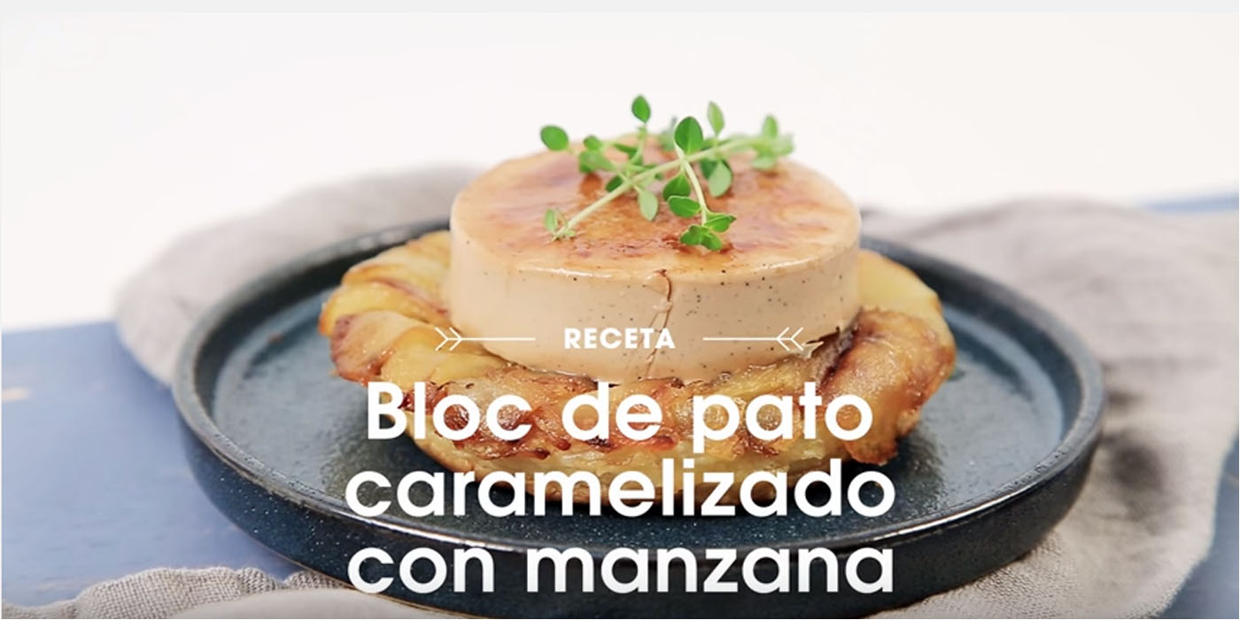 Videoreceta Bloc de pato caramelizado EROSKI