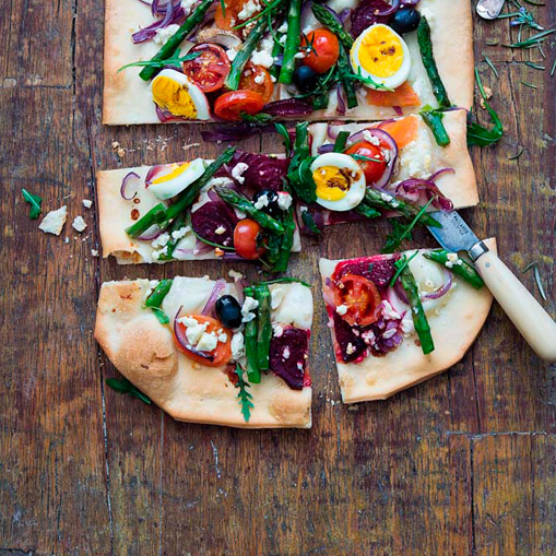 Pizza de verduras