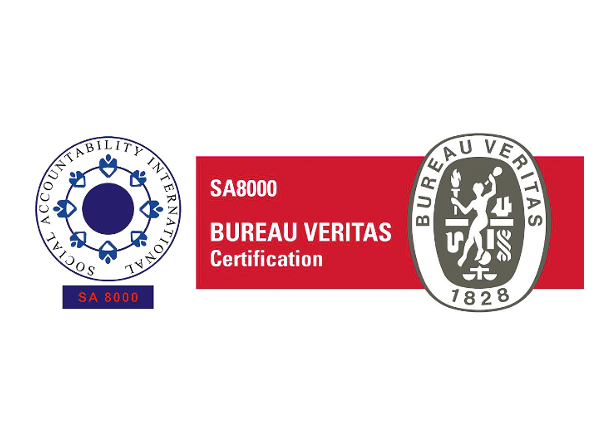 Certificado SA8000 - Memoria 2015