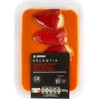 EROSKI SELEQTIA Pimientos rellenos de bacalao