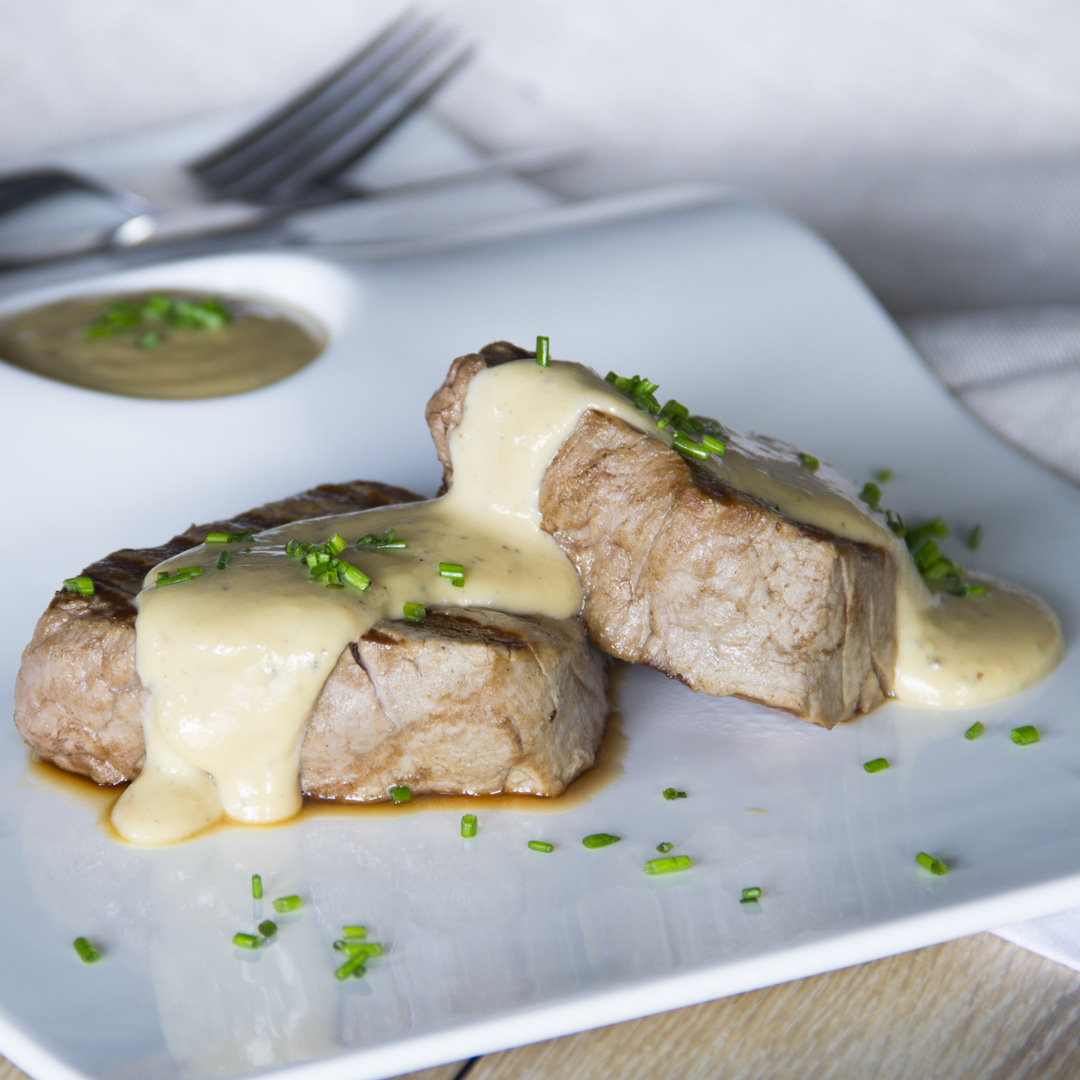 Menestra templada de verduras con lomo de bonito