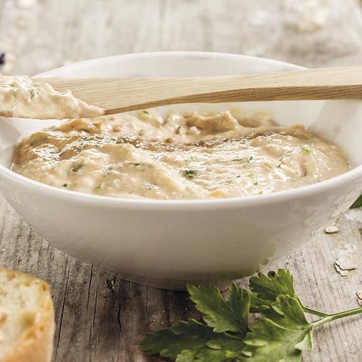Espaguetis al queso azul con espinacas