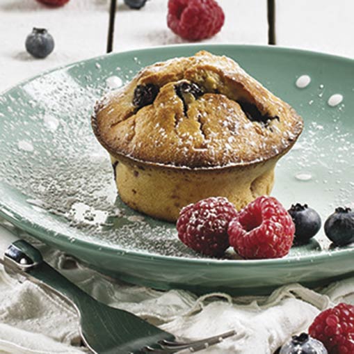 Clafoutis de verdura y queso