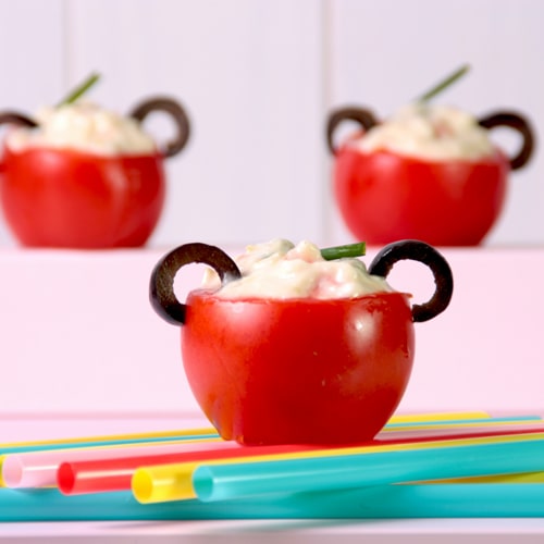Ensalada de tomate con quesitos | EROSKI