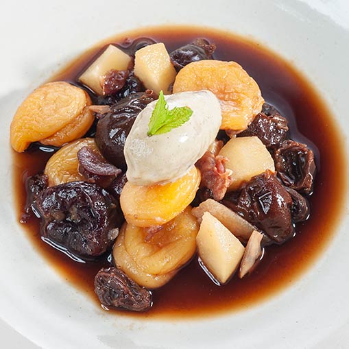 Crema de coliflor y roquefort