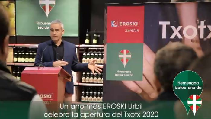 Cata y selección de la sidra EROSKI SELEQTIA D.O. EUSKAL SAGARDOA