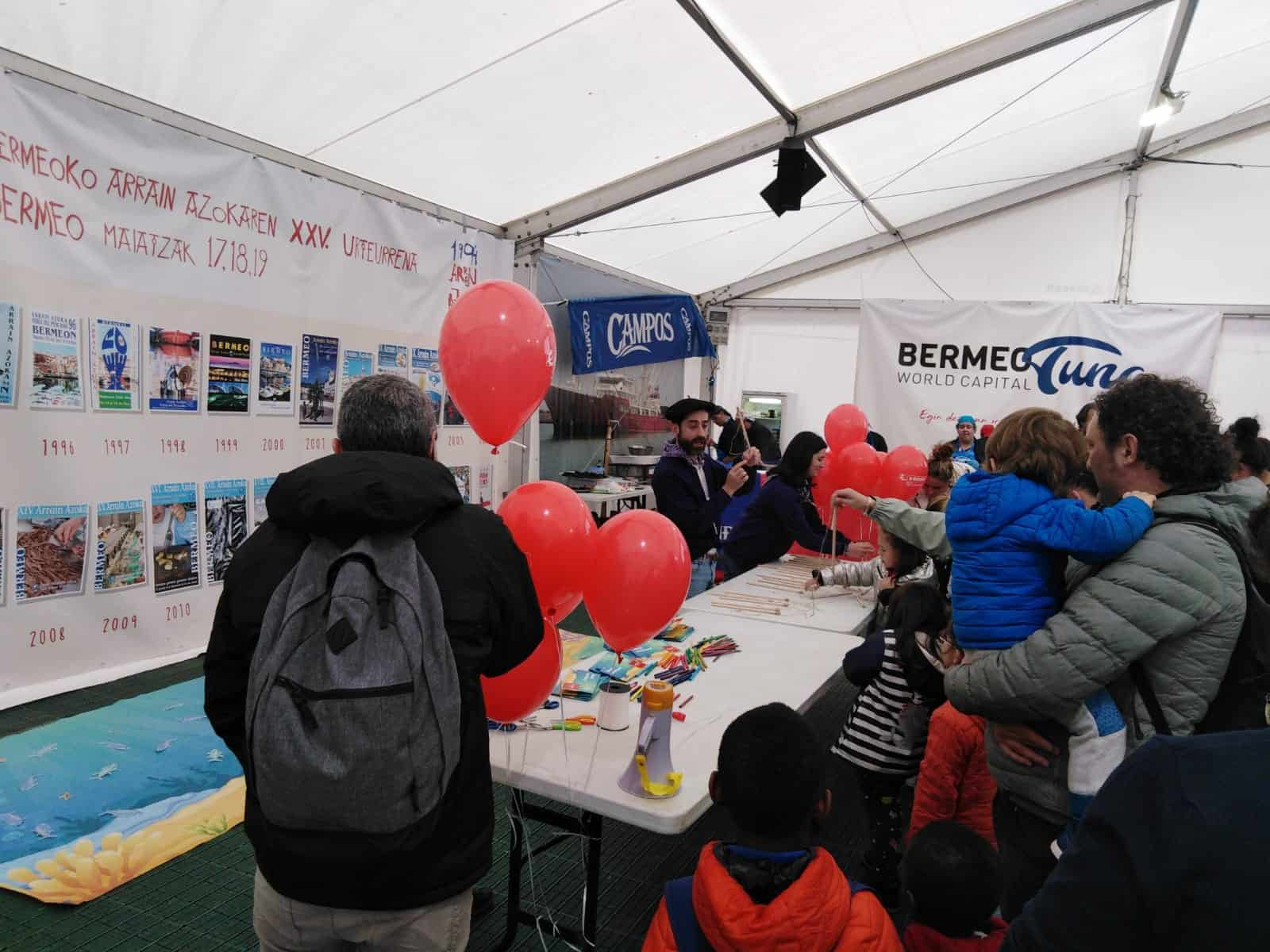 Nosotros también apostamos por la pesca sostenible en Arrain Azoka 2019