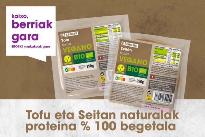Landing Tofu y seitan eus