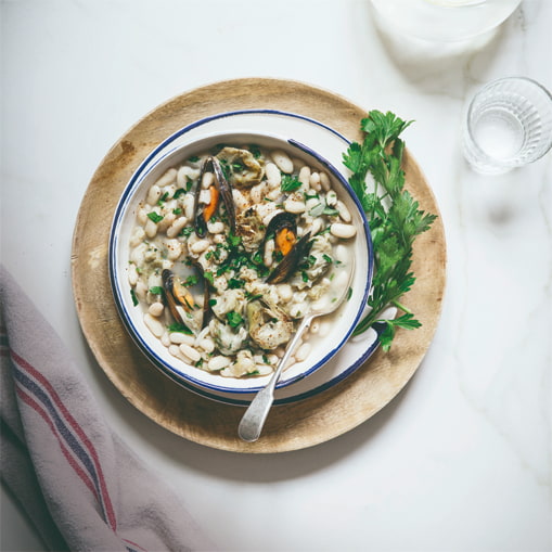 Ensalada de Verduras al horno y lentejas