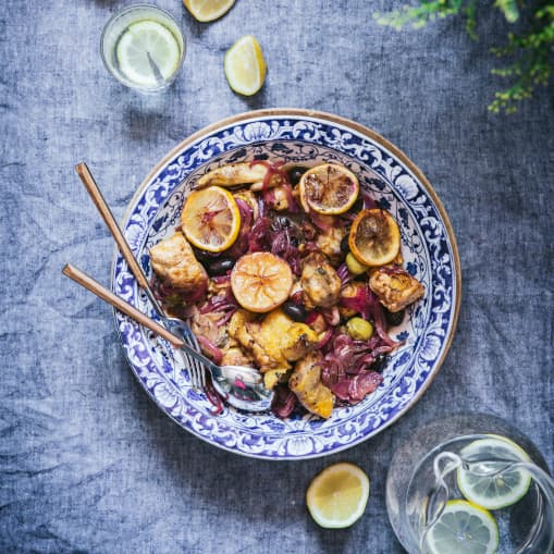 Tajine de pollo