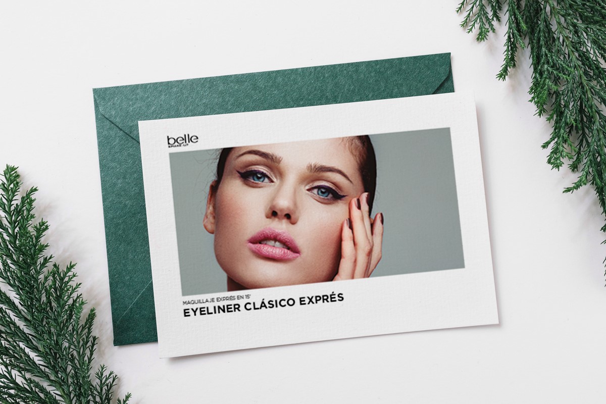 Maquillaje exprés especial Navidad con belle&MAKE-UP