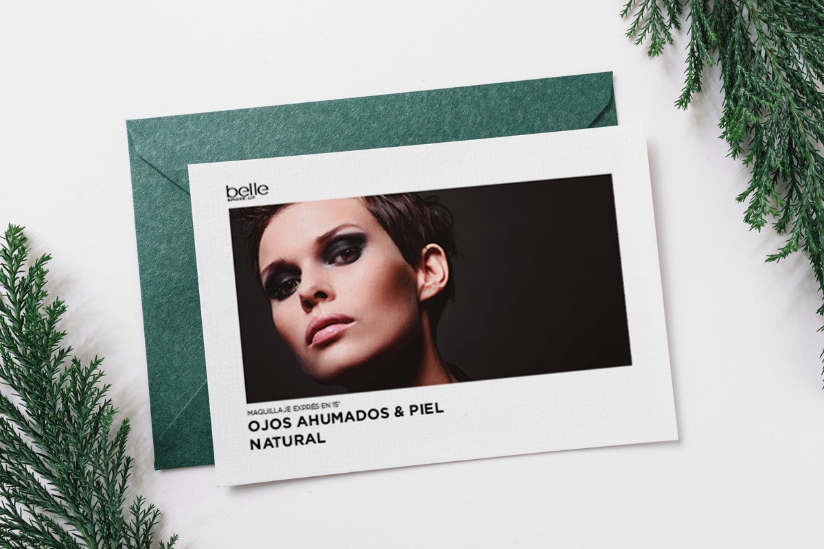 Maquillaje exprés especial Navidad con belle&MAKE-UP