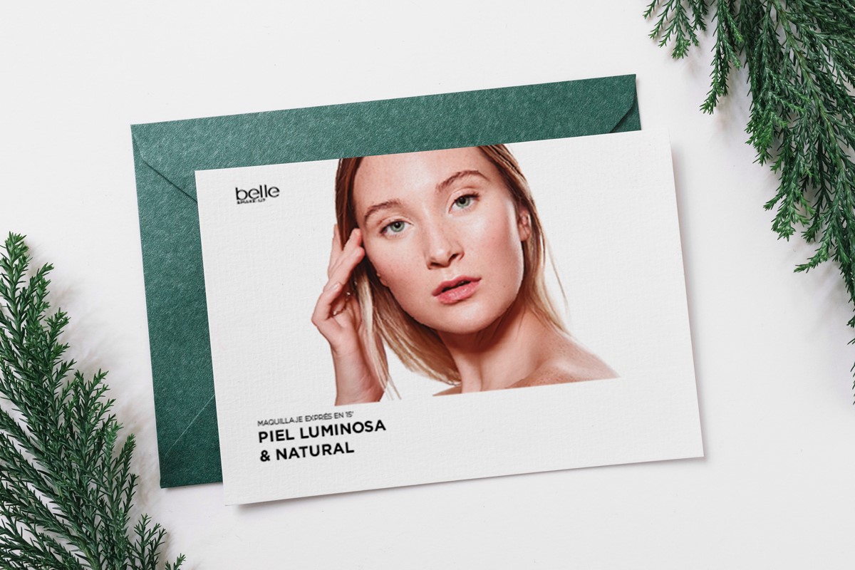 Maquillaje exprés especial Navidad con belle&MAKE-UP