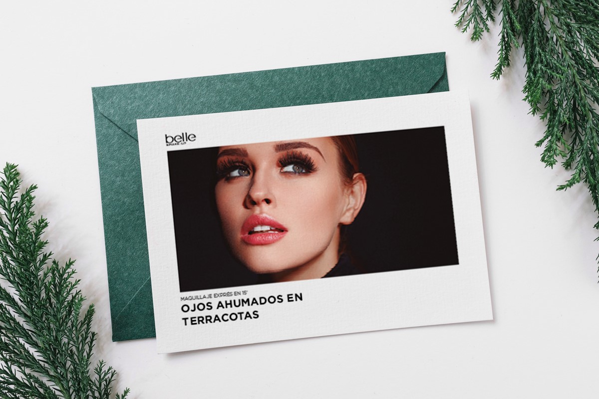 Maquillaje exprés especial Navidad con belle&MAKE-UP