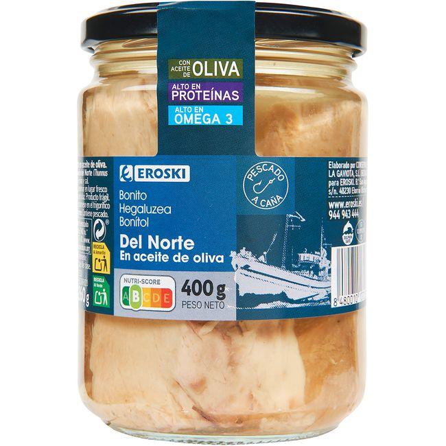 EROSKI Bonito del norte en aceite de oliva