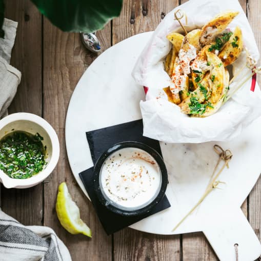 Sopa fría de sandía con yogur