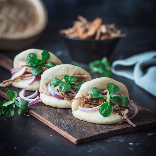 Skrei con chorizo y puré de patata