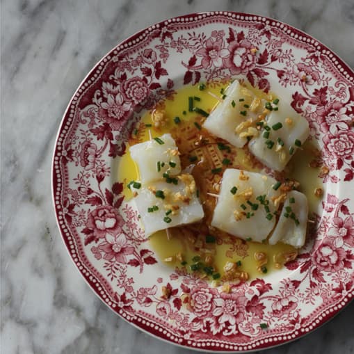 Huevos en cocotte con salmón ahumado