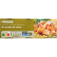 Eroski Atún claro en aceite de oliva