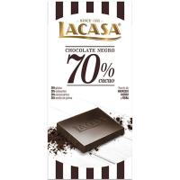 Lacasa Chocolate 70% cacao LACASA, tableta 100 g