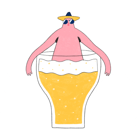 Ilustración cervezas
