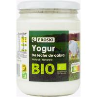 EROSKI BIO EROSKI BIO Yogur natural elaborado con leche de cabra 420 g