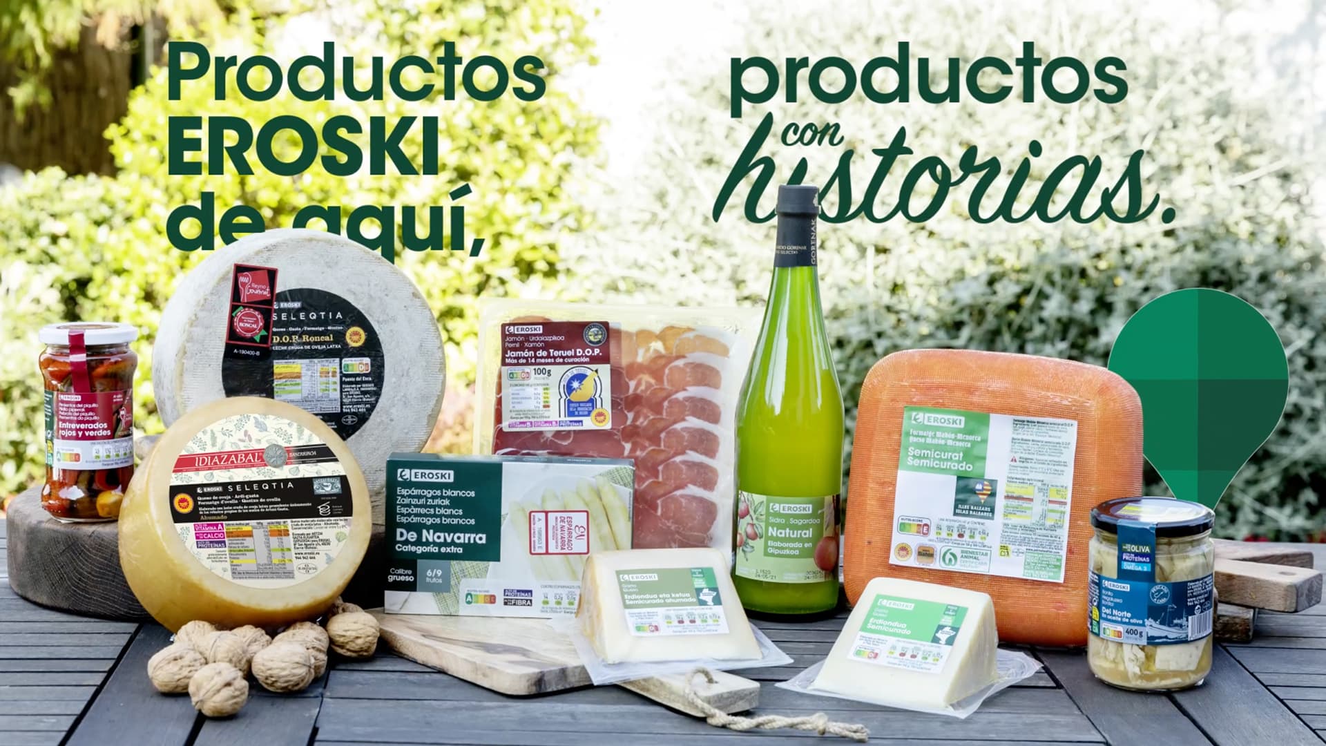 Productos EROSKI de aquí, productos con historias