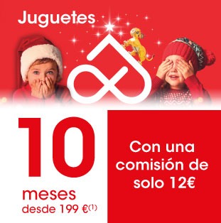 Financiación especial juguetes