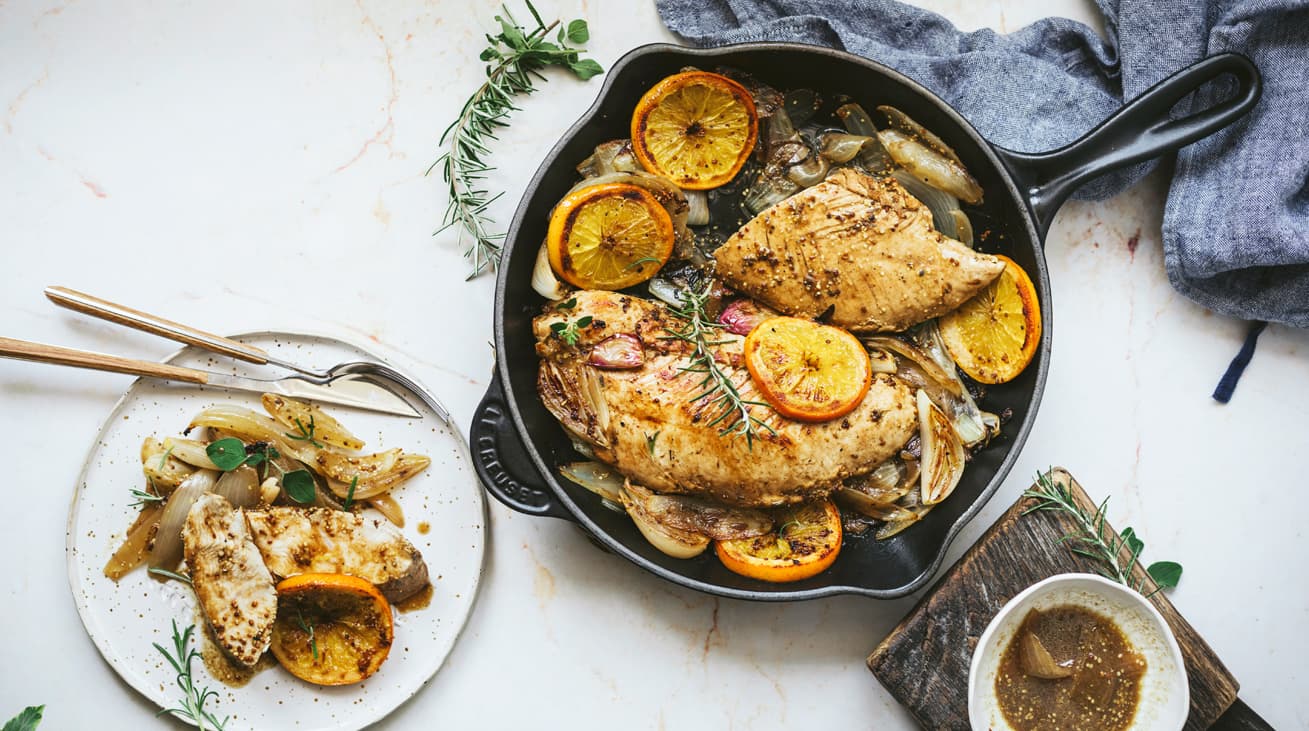 Patata rellena de pimientos y jamón cocido o curado