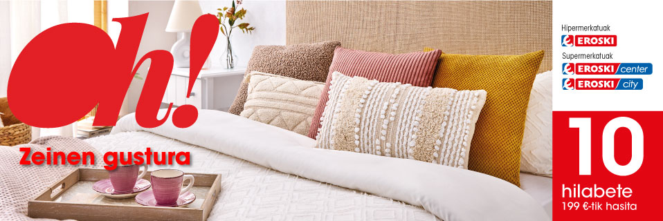 Atsedenaren Azokaren finantzaketa 10 hilabetetan*