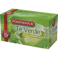 POMPADOUR Té verde POMPADOUR, caja 20 sobres