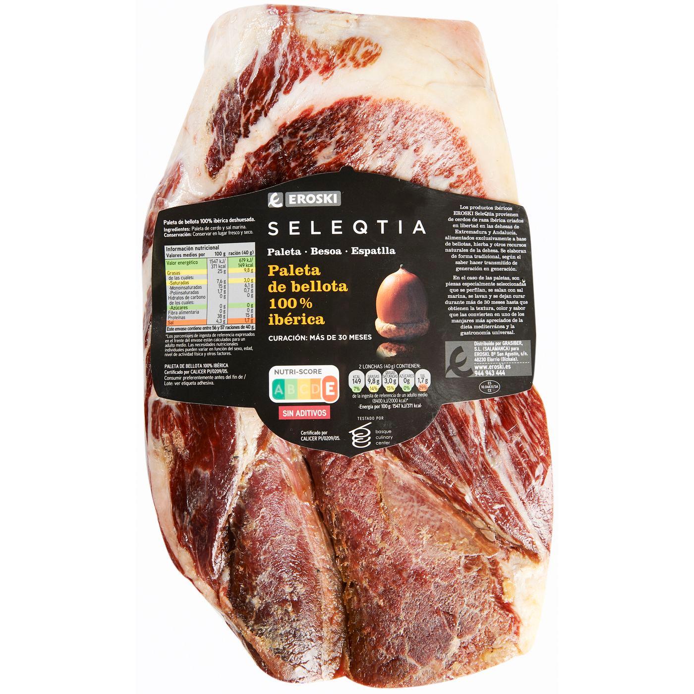 SELEQTIA Paleta bellota 100% ibérica