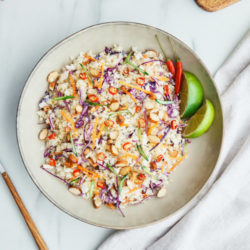 cenas saludables: arroz de coliflor