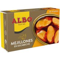 ALBO Mejillón en escabeche 10/14 piezas, lata 115 g