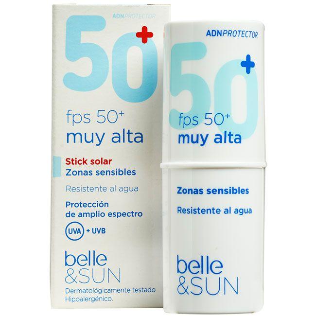 belle&SUN Stick solar 50+ zonas sensibles